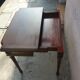 Console and table game at the end of the XIX century Walnut