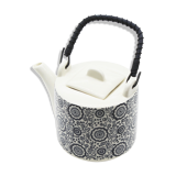 Ceramic teapot flowers
