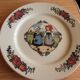 Porcelain dish Apilco drawing Hansi