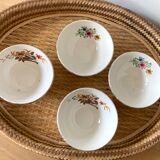 Set of 4 small vintage bowls