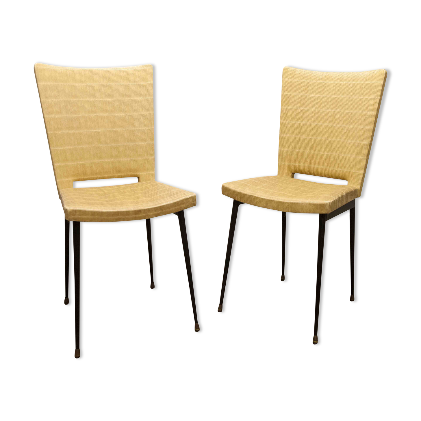 Pair of chairs Colette Gueden 1950