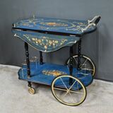 Service trolley in marquetry from Sorente, Italy – 1960