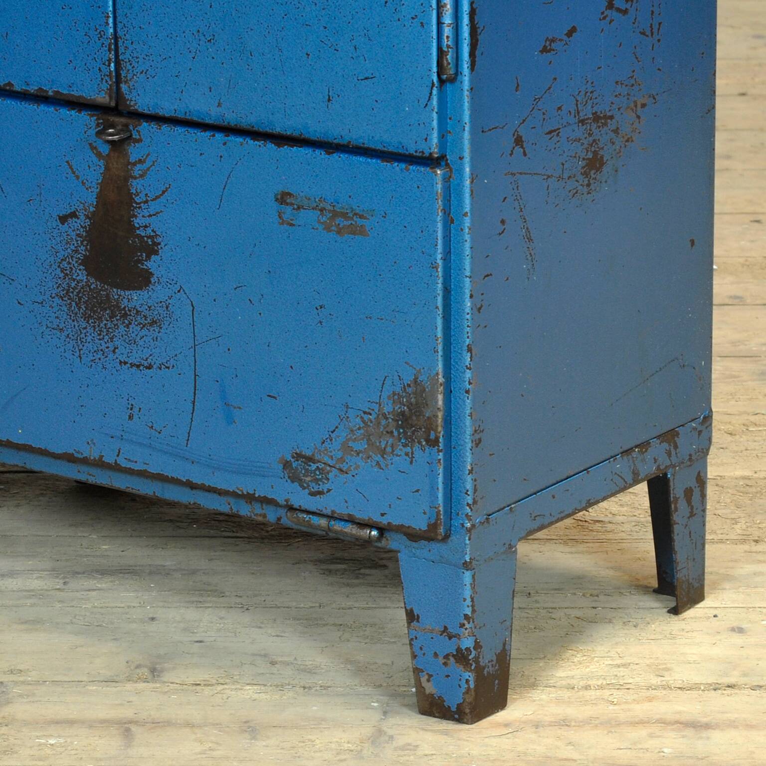 Industrial four-drawer cabinet from the 1970s