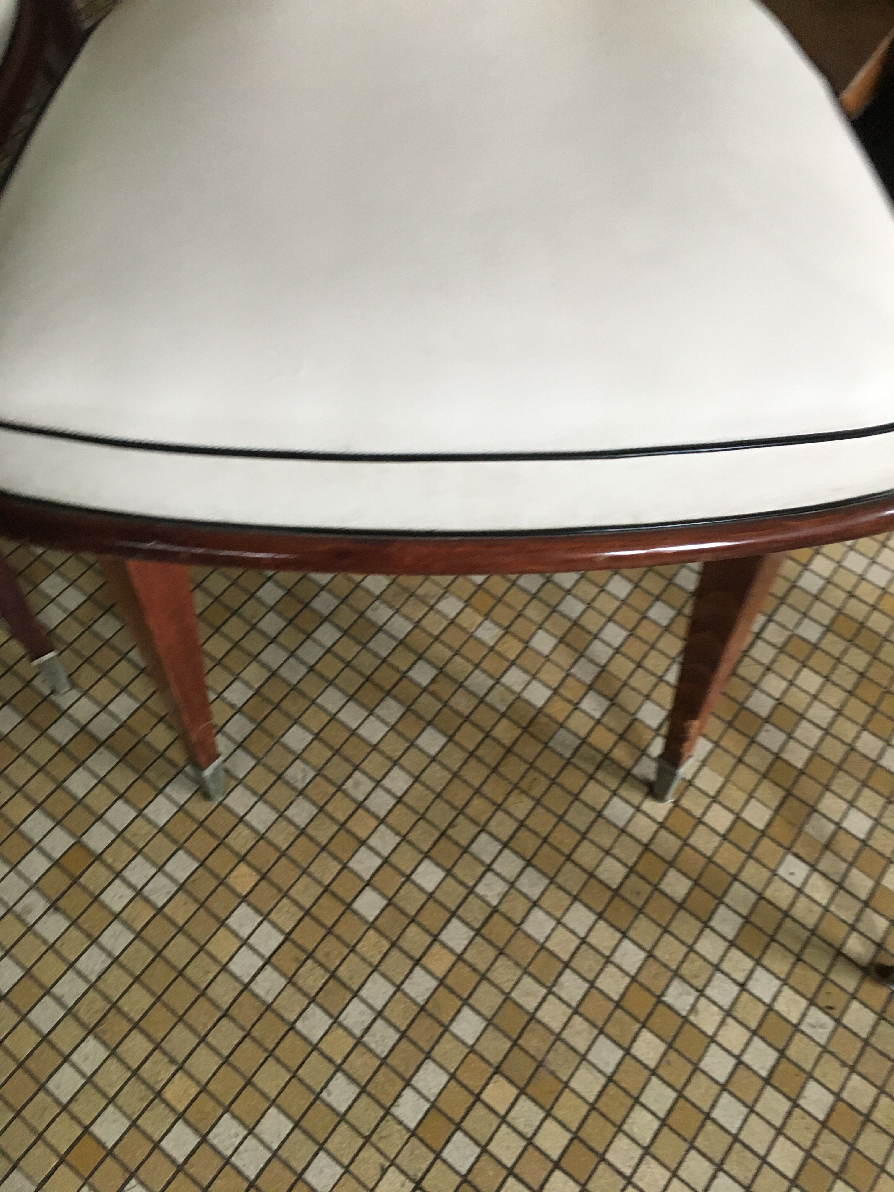 Trio of Monobloc chairs