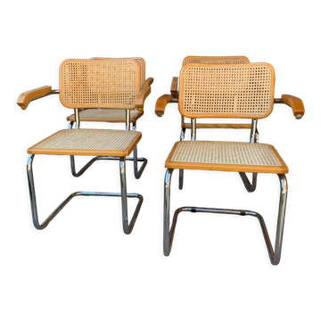Armchairs B64 by Marcel Breuer