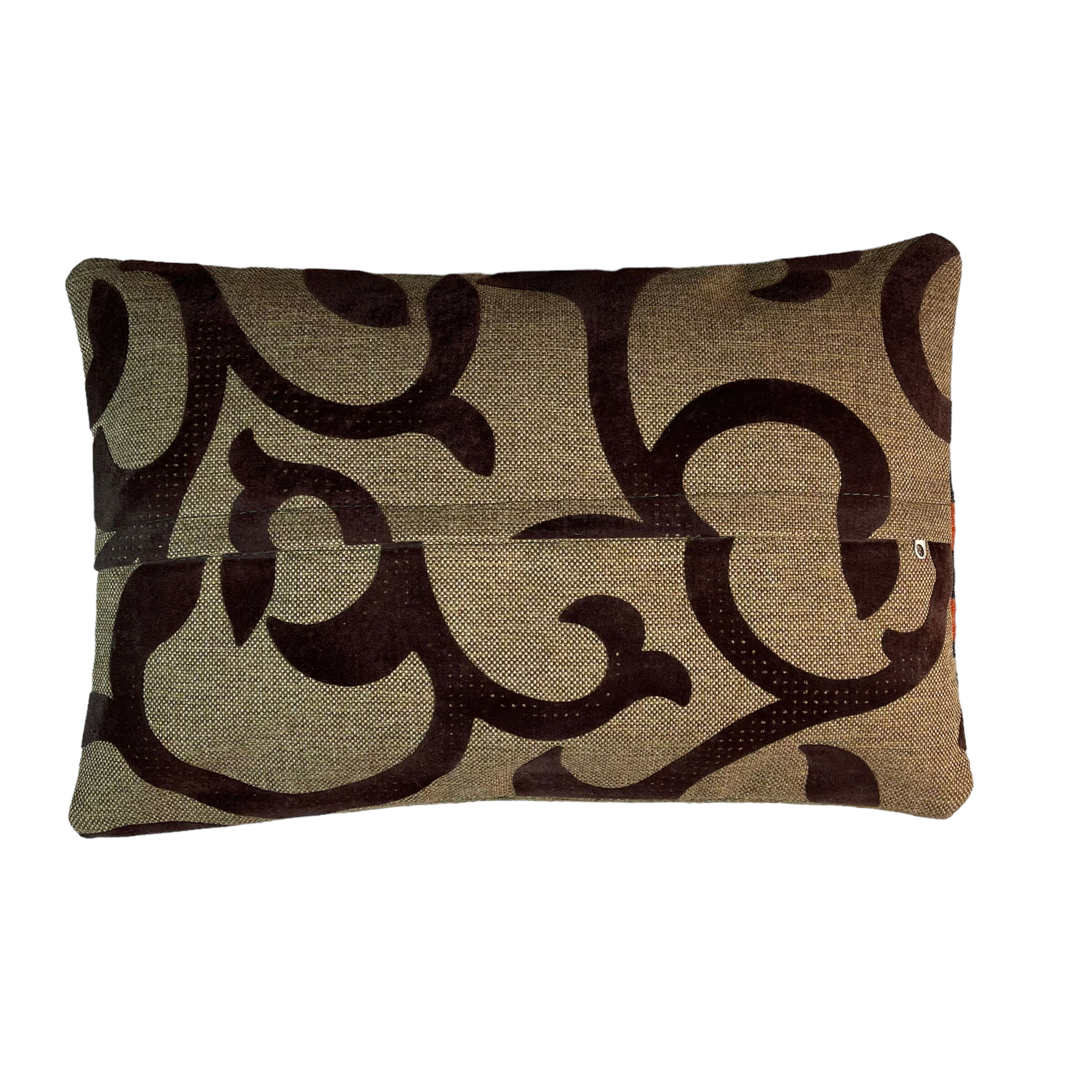 Vintage turkish kilim cushion cover, 30 x 50 cm