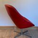 Fauteuil Egg vintage Rohé Noordwolde, années 1960