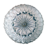 Moulded glass ceiling light