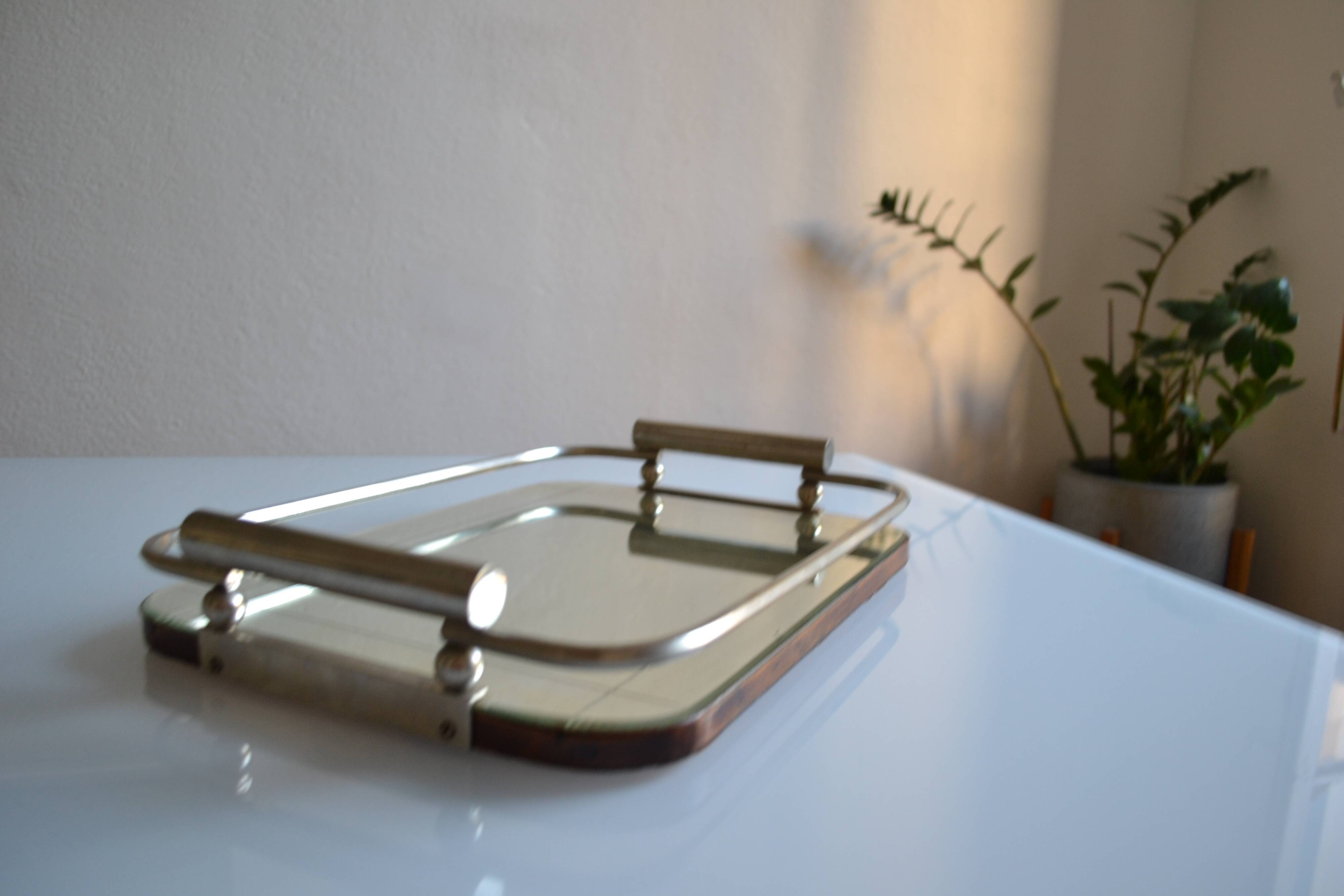 Modernist art deco tray