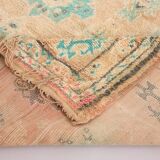 Large Vintage Boujaad Rug 207 x 325 cm - Peach Moroccan rug - Berber Rug