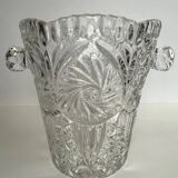 Vintage Glass Ice Bucket