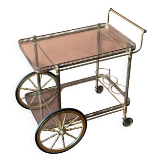 Neoclassical style rolling trolley