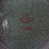 Craquele Glaze Ceramic 5749 Bowl by Friedgard Glatzle for Karlsruher Majolika, 1950s