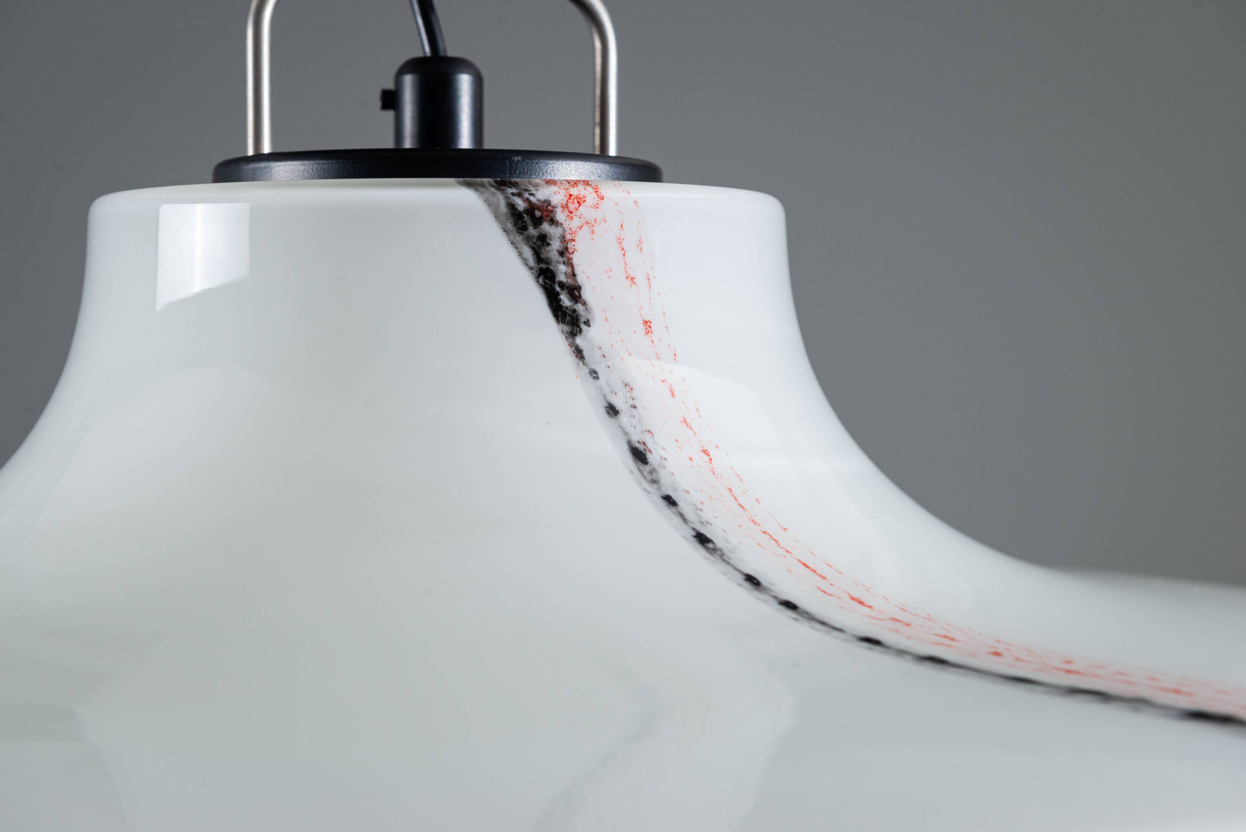 Peill & Putzler ‘‘Cirrus’’ glass ufo pendant