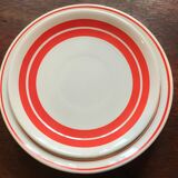 Série de 4 assiettes