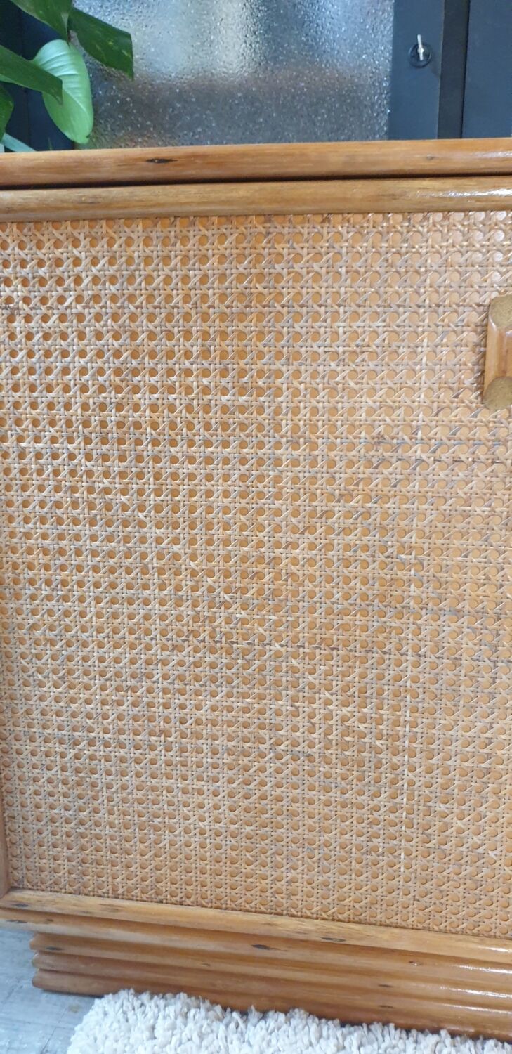 Bamboo and canning sideboard