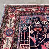 Handmade wool Iranian carpet - 2.27m x 1.37m