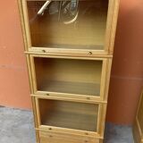 Modular Oak Bookcase by MD, 1970s