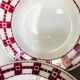 X7 assiettes creuses en faïence Stuart Moulin des loup- retro-cuisine- vintage
