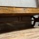 Very large Charles X period center desk in rosewood and lemonwood