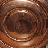 Umbrella door or hammered copper cane holder Lecellier Villedieu