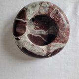 Pink marble ashtray