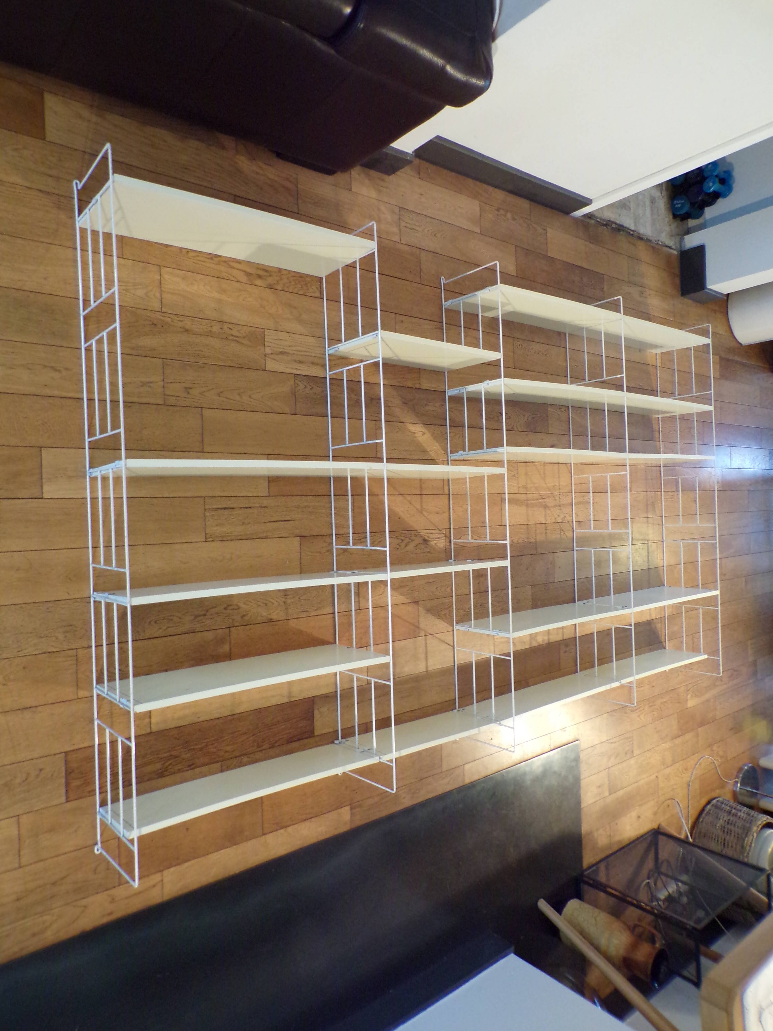 Modular wall library 1970