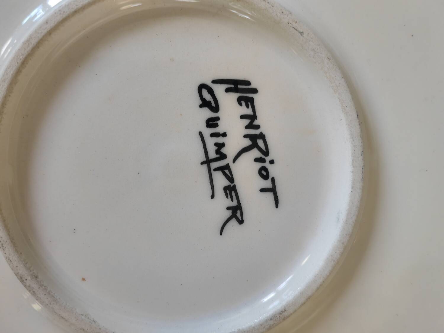 Henriot Quimper dish