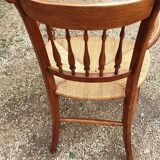 Straw armchair