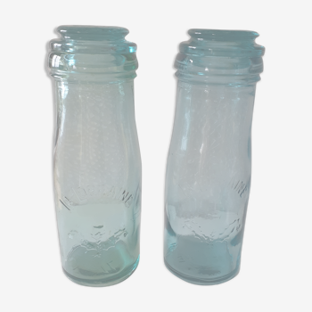 Pair of old La Lorraine jars