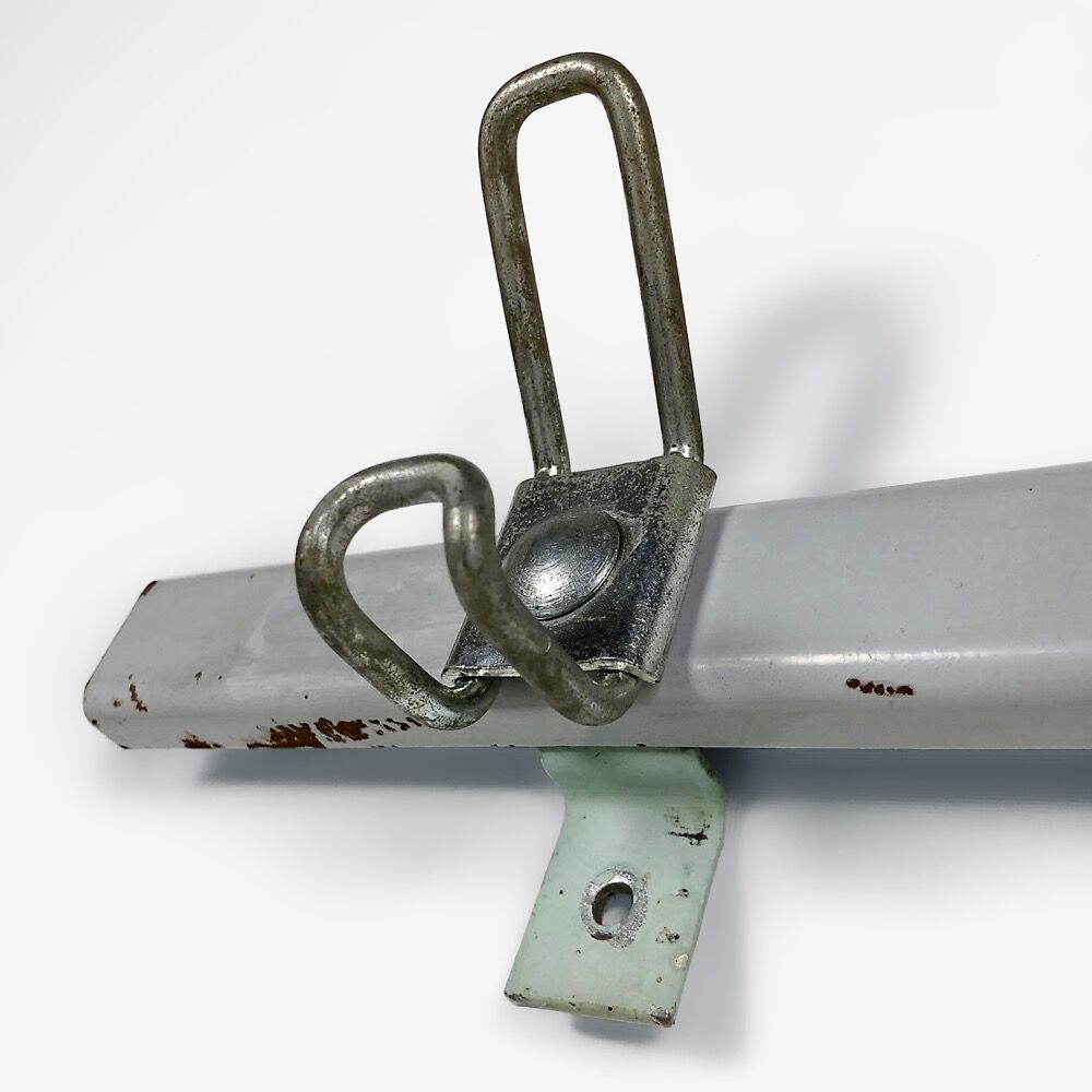 Wall coat racks of metal schools in the 60s