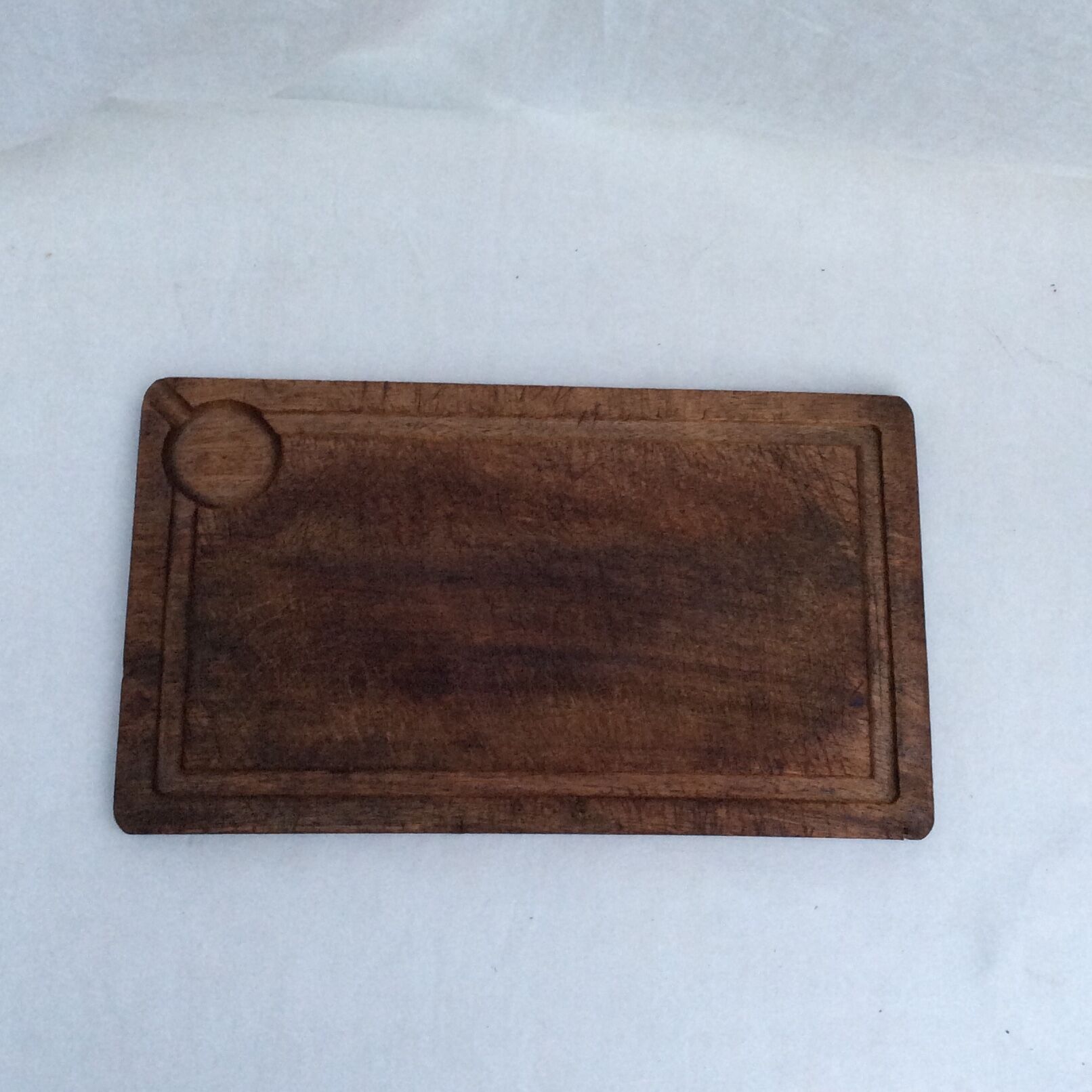 Cutting board in wood color vintage wood dimension: height -40cm- width -23cm-Pr-1.5