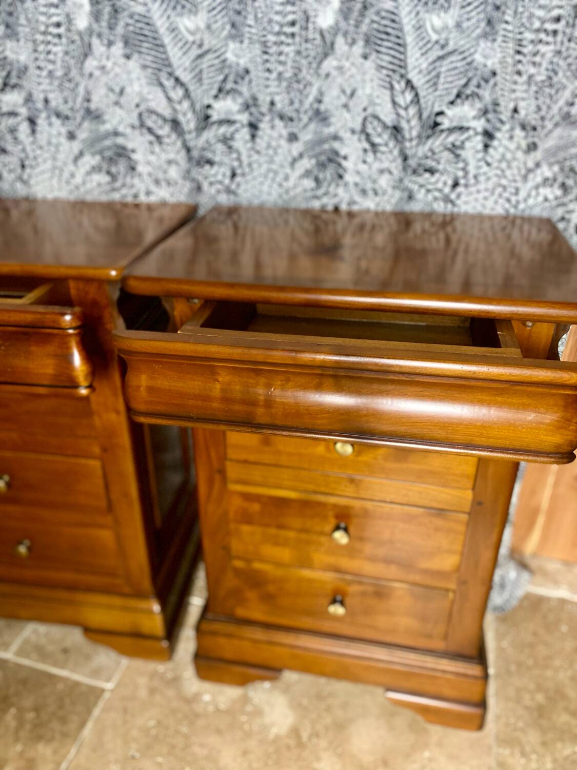 Louis Philippe bedside tables