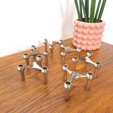 Design Nagel Stoff set kandelaren vintage