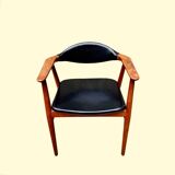 Vintage GM11 Svend Aage Eriksen office chair, 1960s