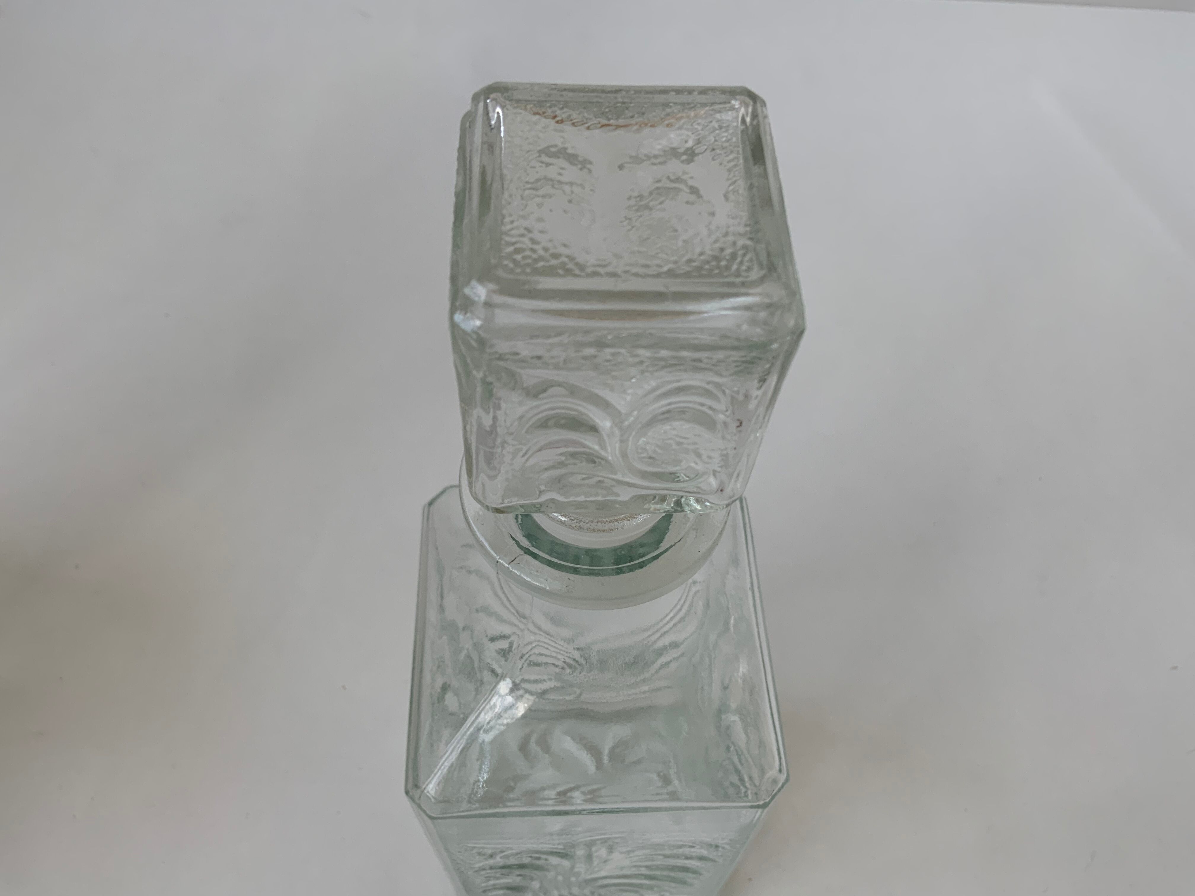 Carafe à whisky feuillage Selency x Monoprix Croisé Laroche