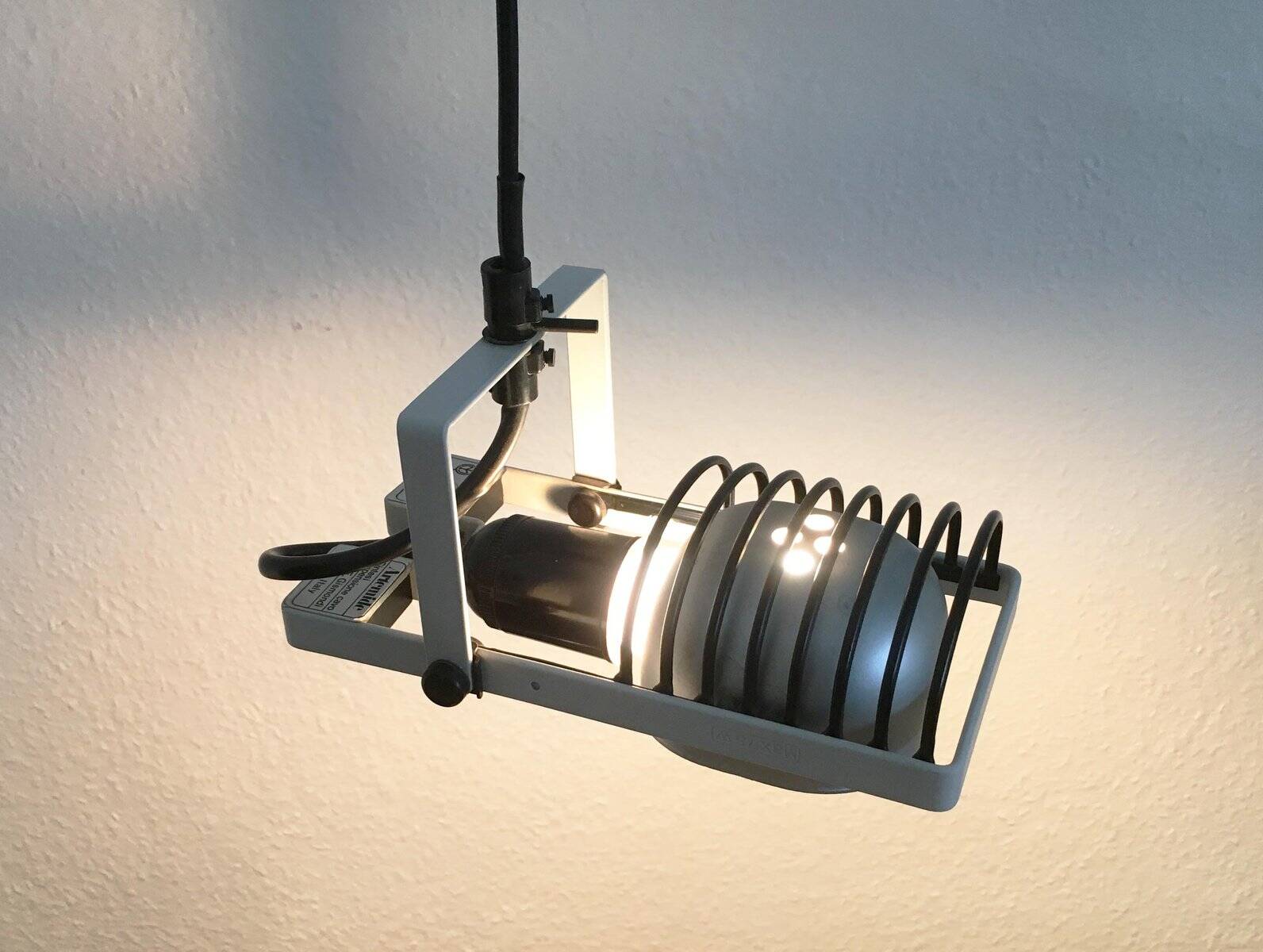 Italian Mid-Century Suspensions Sintesi Cable Suspension by Ernesto Gismondi for Artemide, set of 2