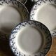 6 plates Earth iron "Montigny.
