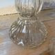Paire de bougeoirs en verre flacons roger gallet