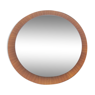 Scandinavian mirror teak 1960 - 60cm
