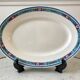 Oval dish Digoin Sarreguemines years 40-50