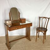 Art deco dressing table mirror