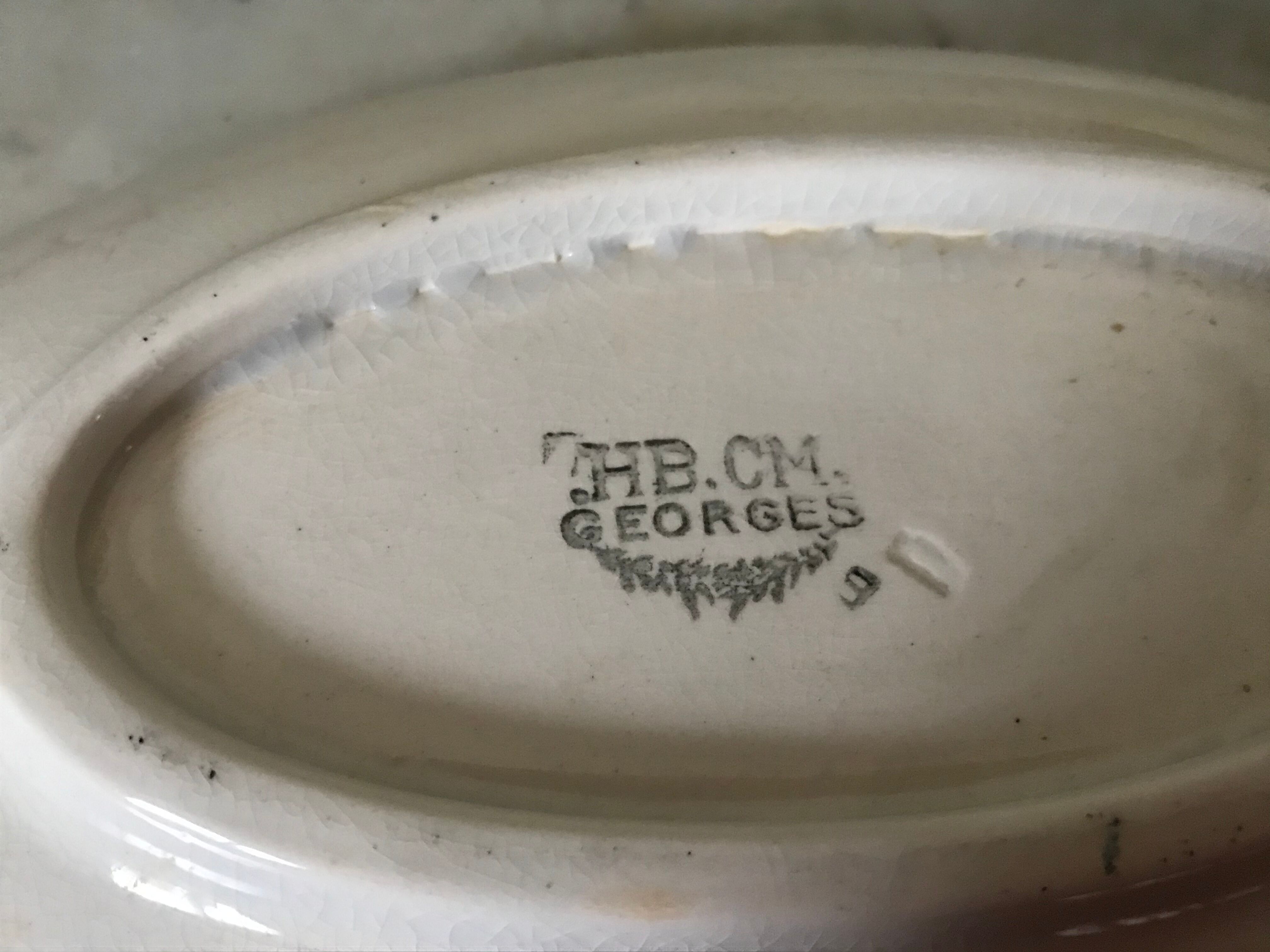 Old dishes HBCM model Georges