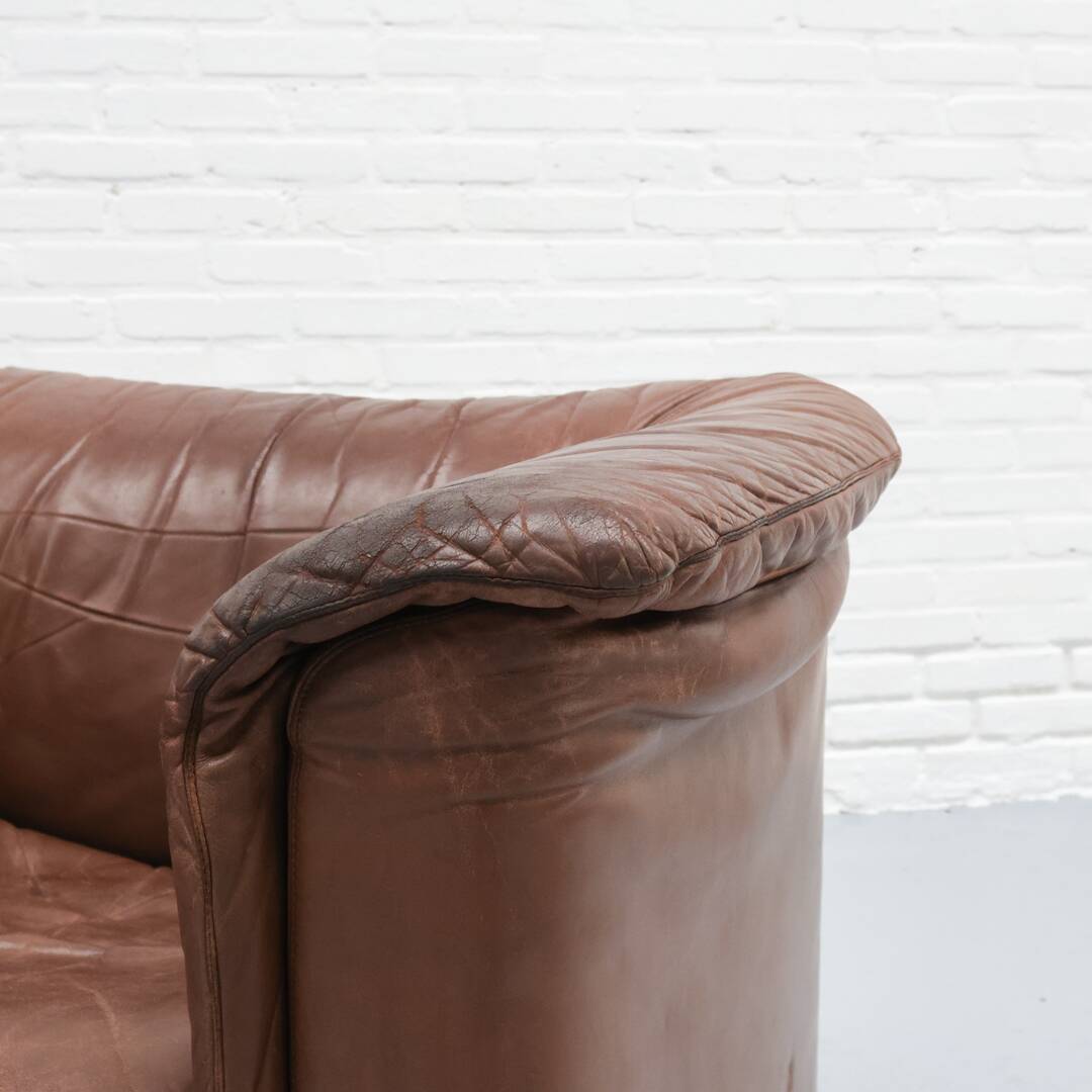 Leather Wittmann Hochbarett Armchair 1970s
