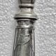 Cake shovel in solid silver punch Minerva style ART DECO style - N°2