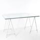 Stainless steel desk 1970