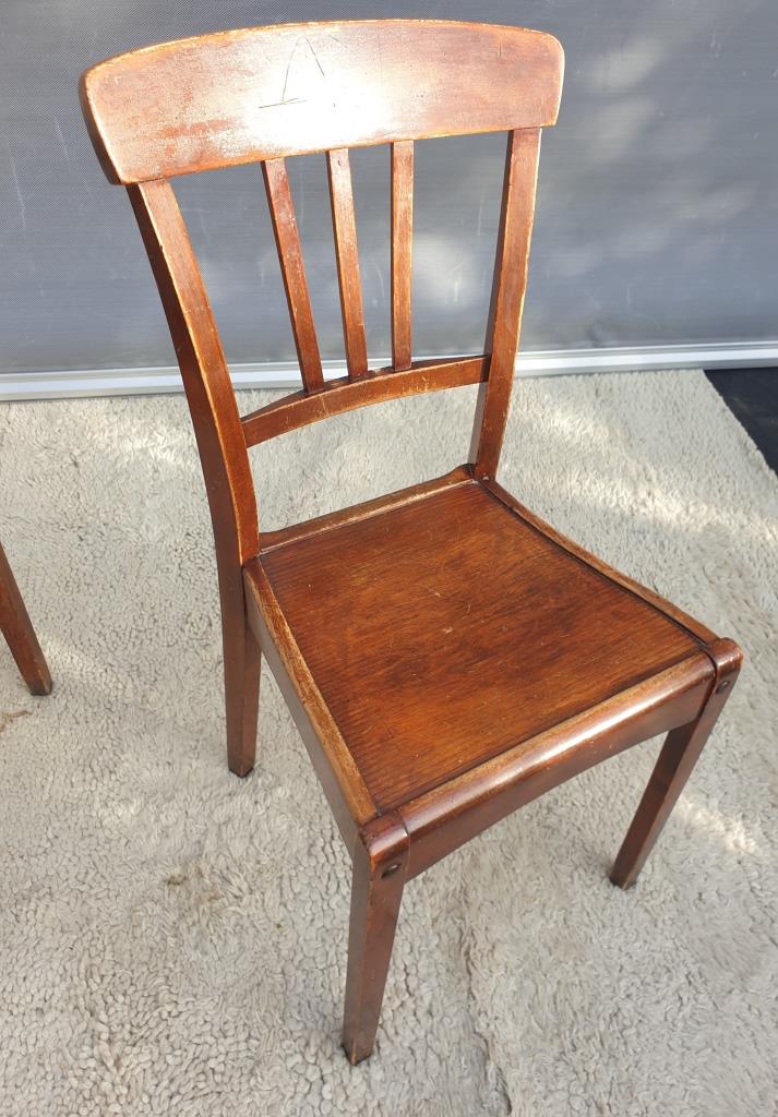 Pair bistrot chairs Stella 1934