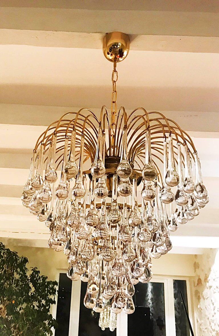 Chandelier Paolo Venini Drops