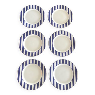 6 assiettes Quadrifoglio