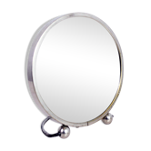 Vintage barbershop mirror to be placed or suspended 12,5x12,5cm